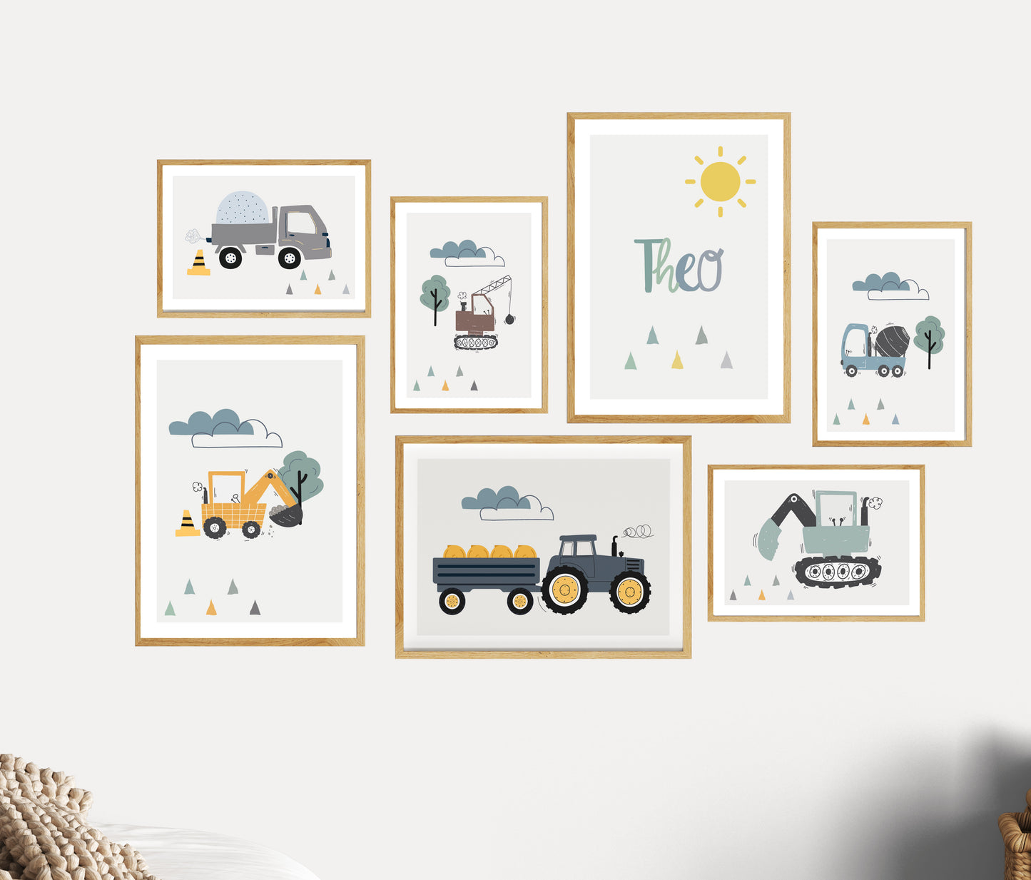 Vehicles 1 | Name | Children's saying | 7 Series
