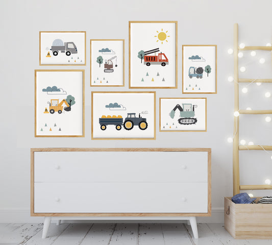 Fahrzeuge 5 | Feuerwehrwagen | Kinderspruch | 7er