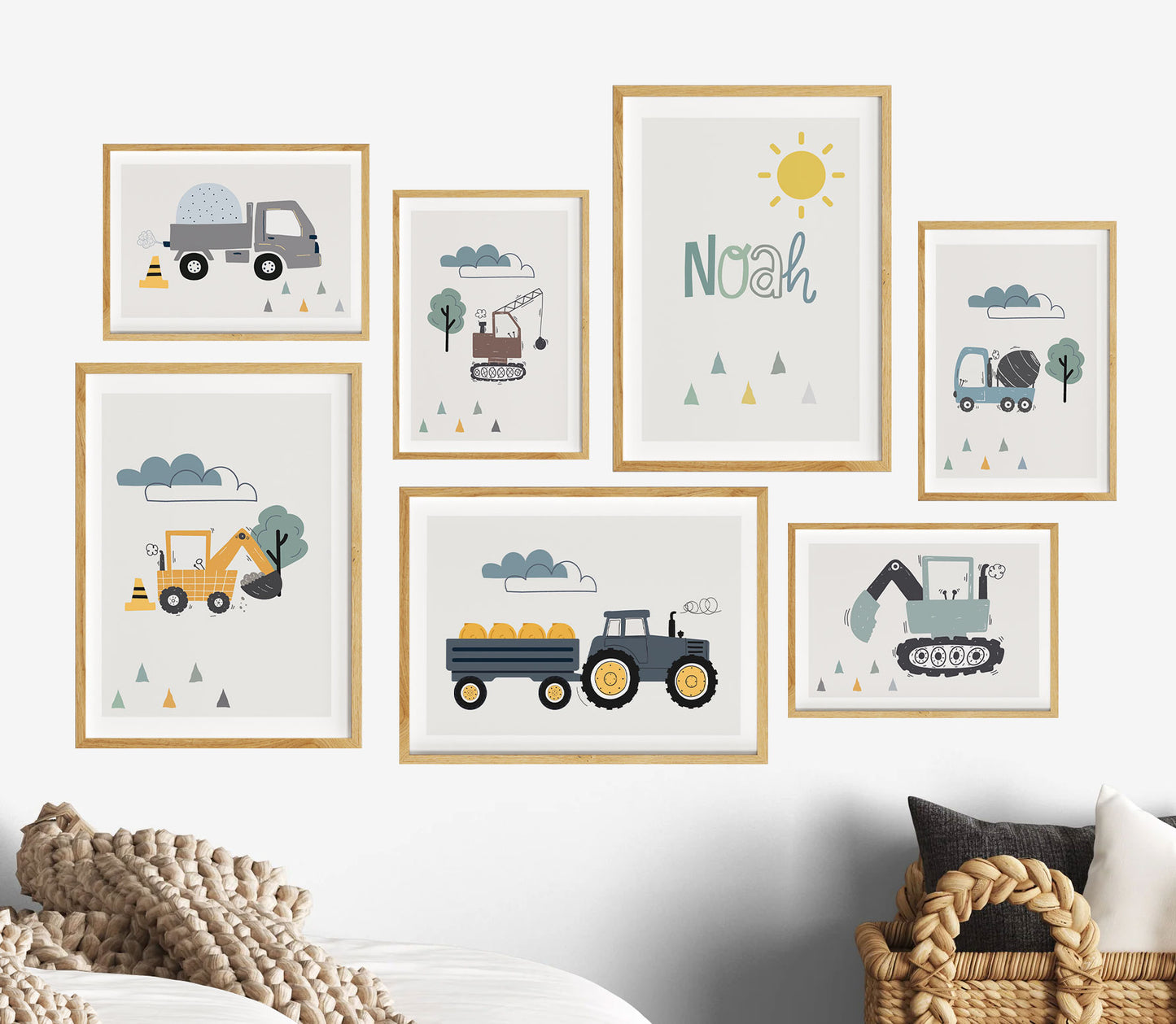 Vehicles 1 | Name | Children's saying | 7 Series