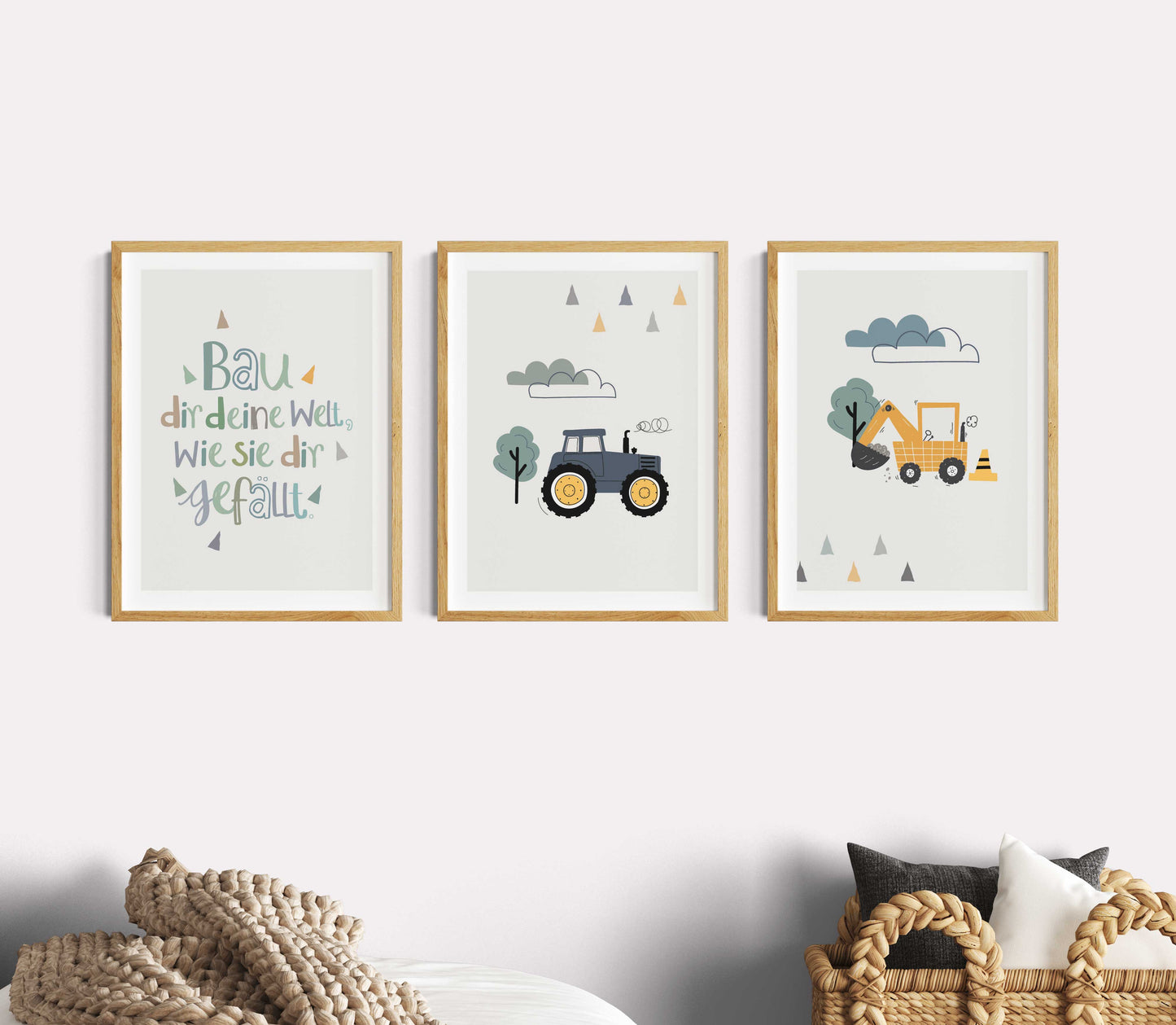 Children's saying | Tractor | excavator | 3s