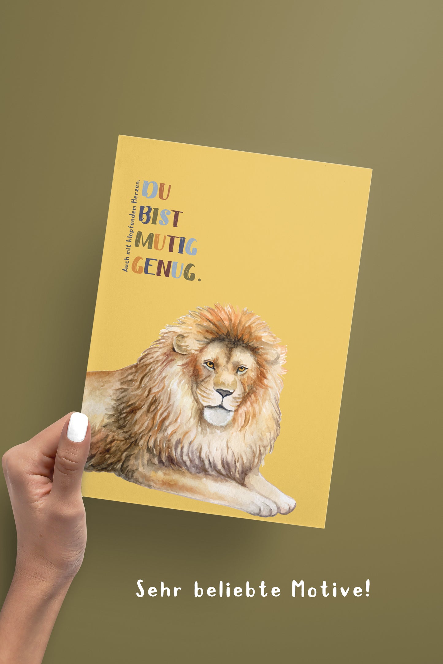 Encouragement | Lion Sloth Elephant | Set of 3