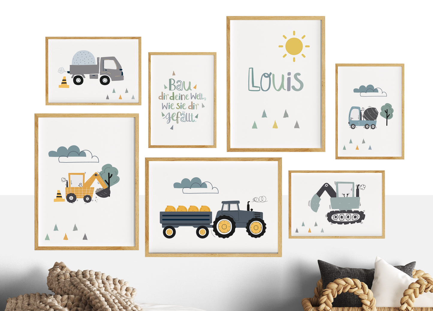 Vehicles 1 | Name | Children's saying | 7 Series