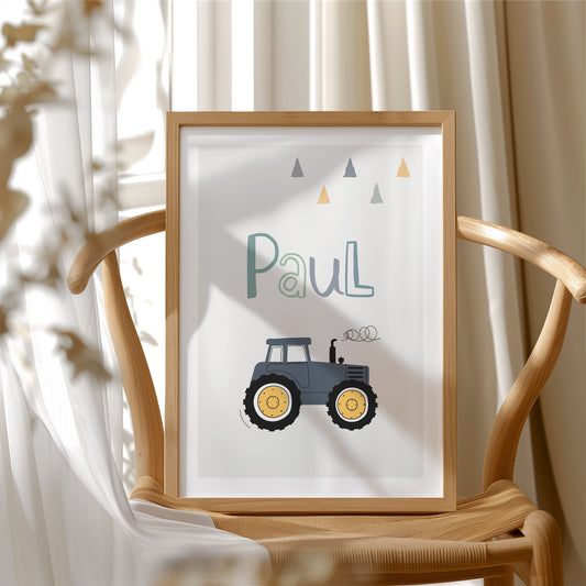 Tractor | Name | 3 Colors