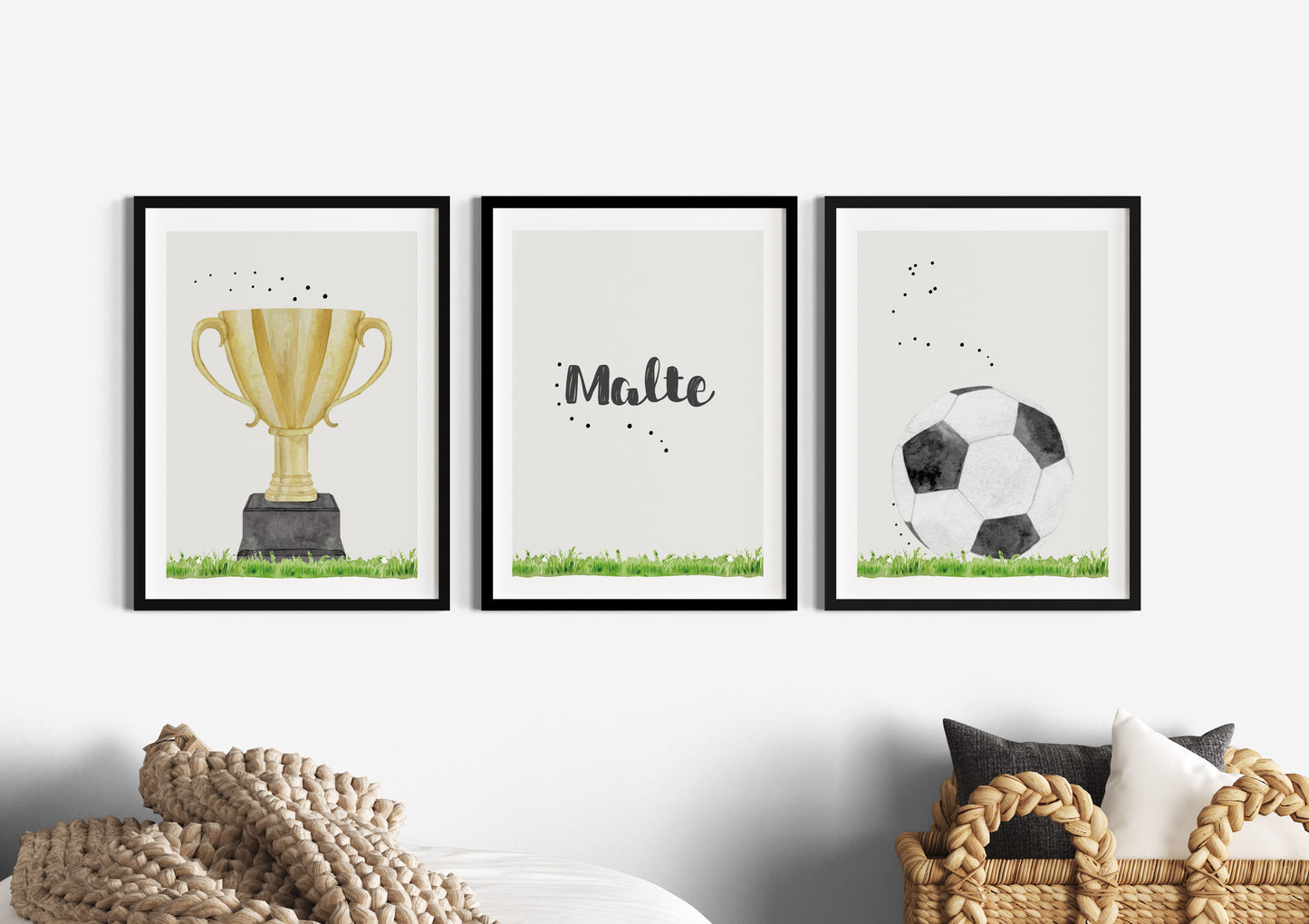Trophy | Name | Football | Set of 3