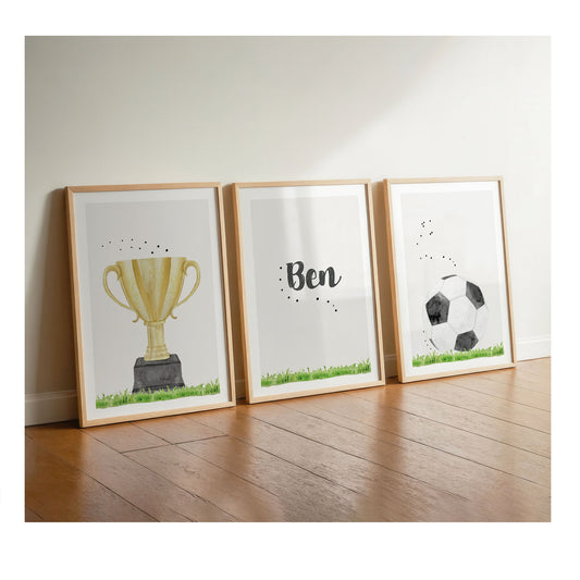 Trophy | Name | Football | Set of 3
