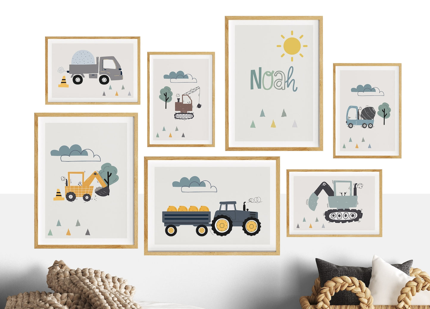 Vehicles 1 | Name | Children's saying | 7 Series