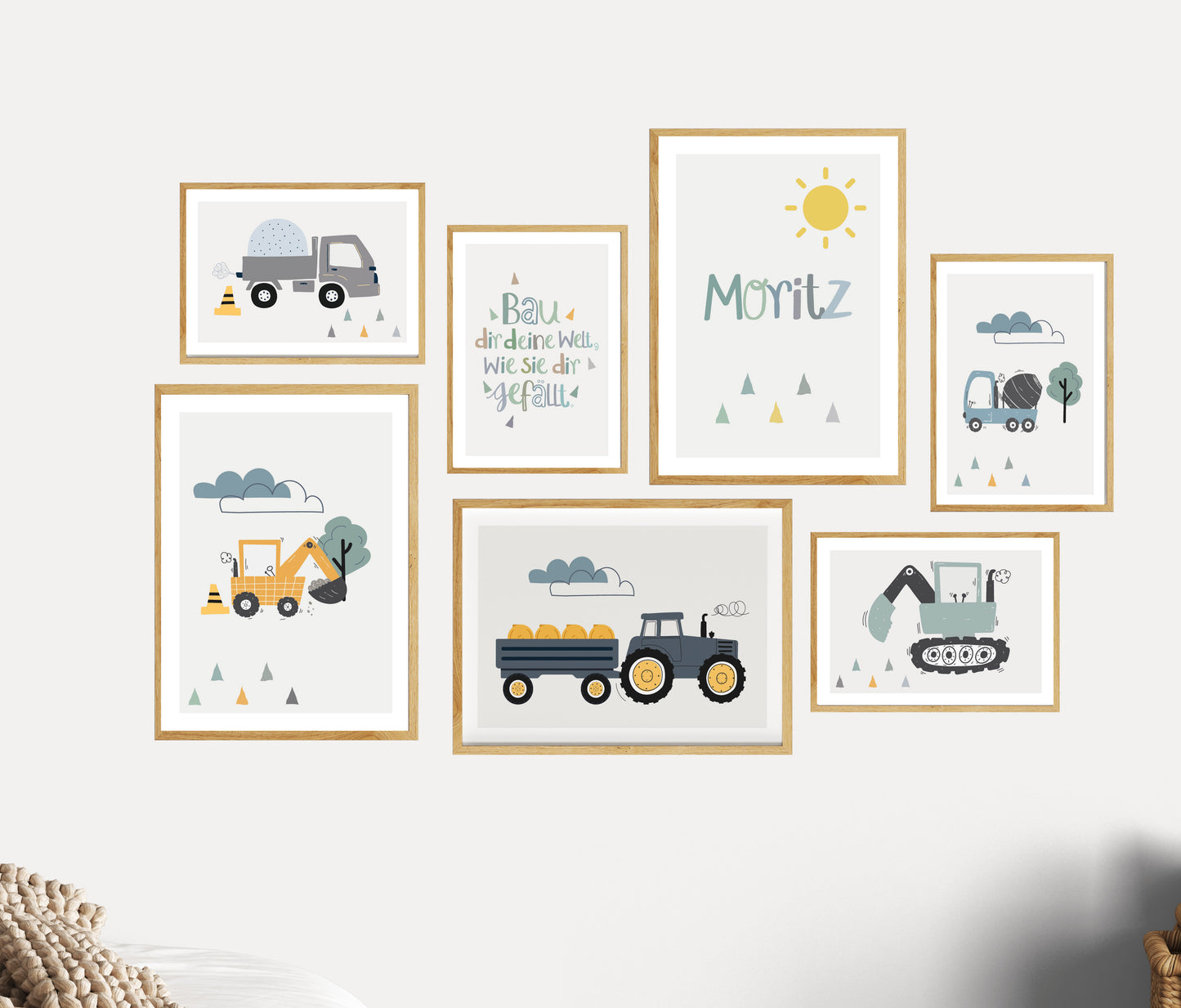 Vehicles 1 | Name | Children's saying | 7 Series