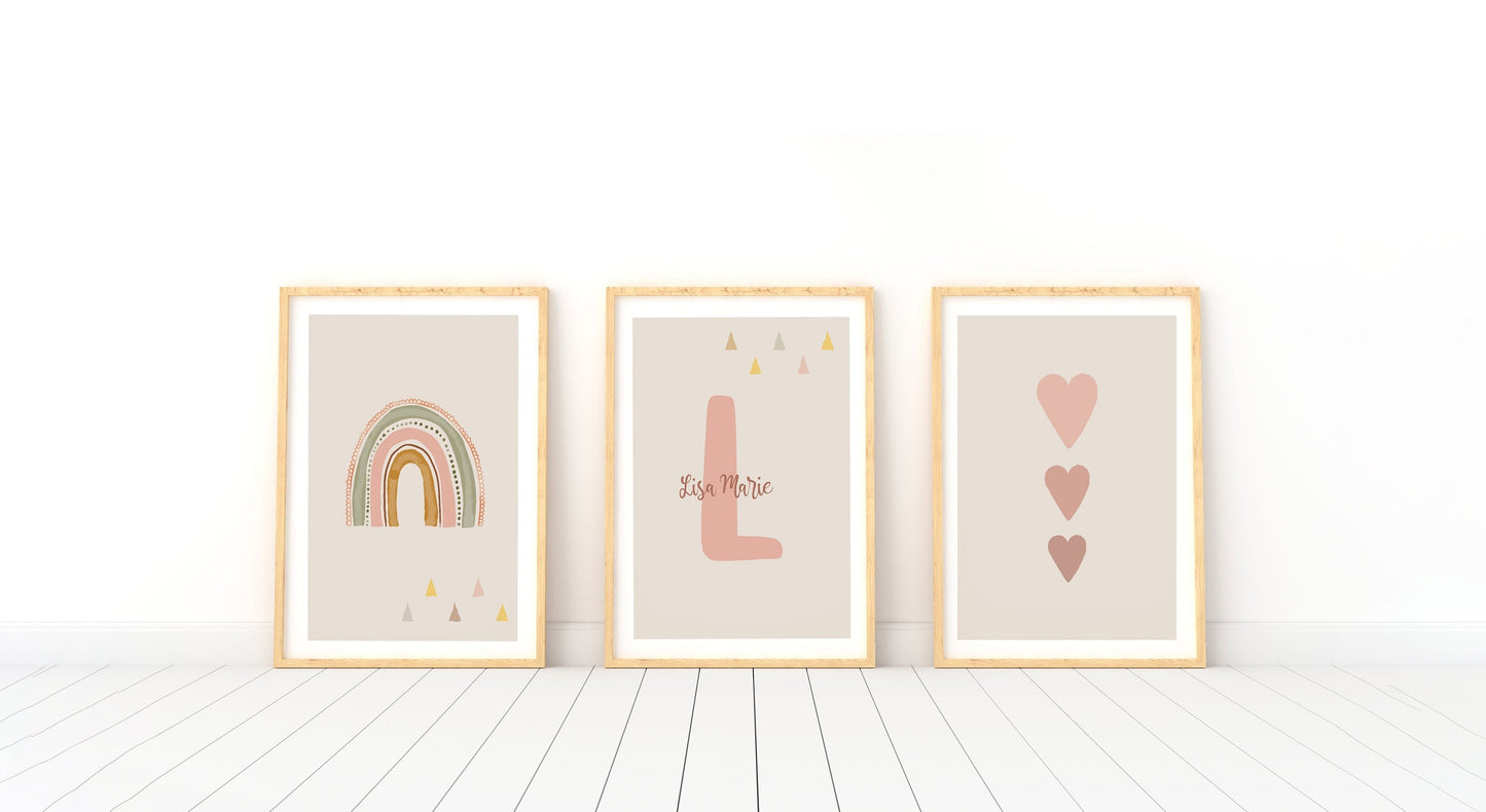 Rainbow | Name | Hearts | 3s