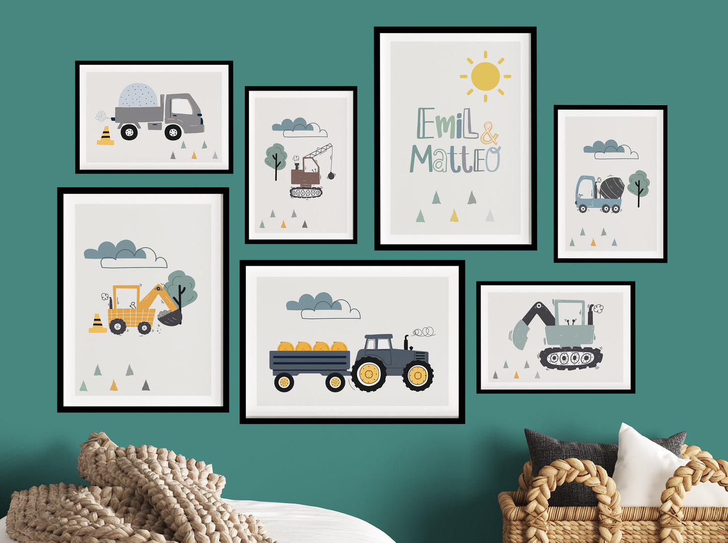 Vehicles 1 | Name | Children's saying | 7 Series
