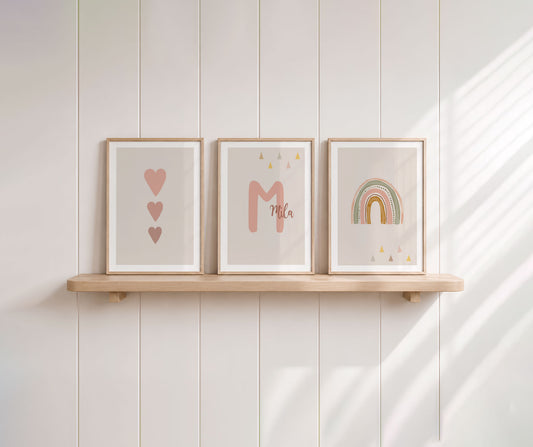 Rainbow | Name | Hearts | 3s