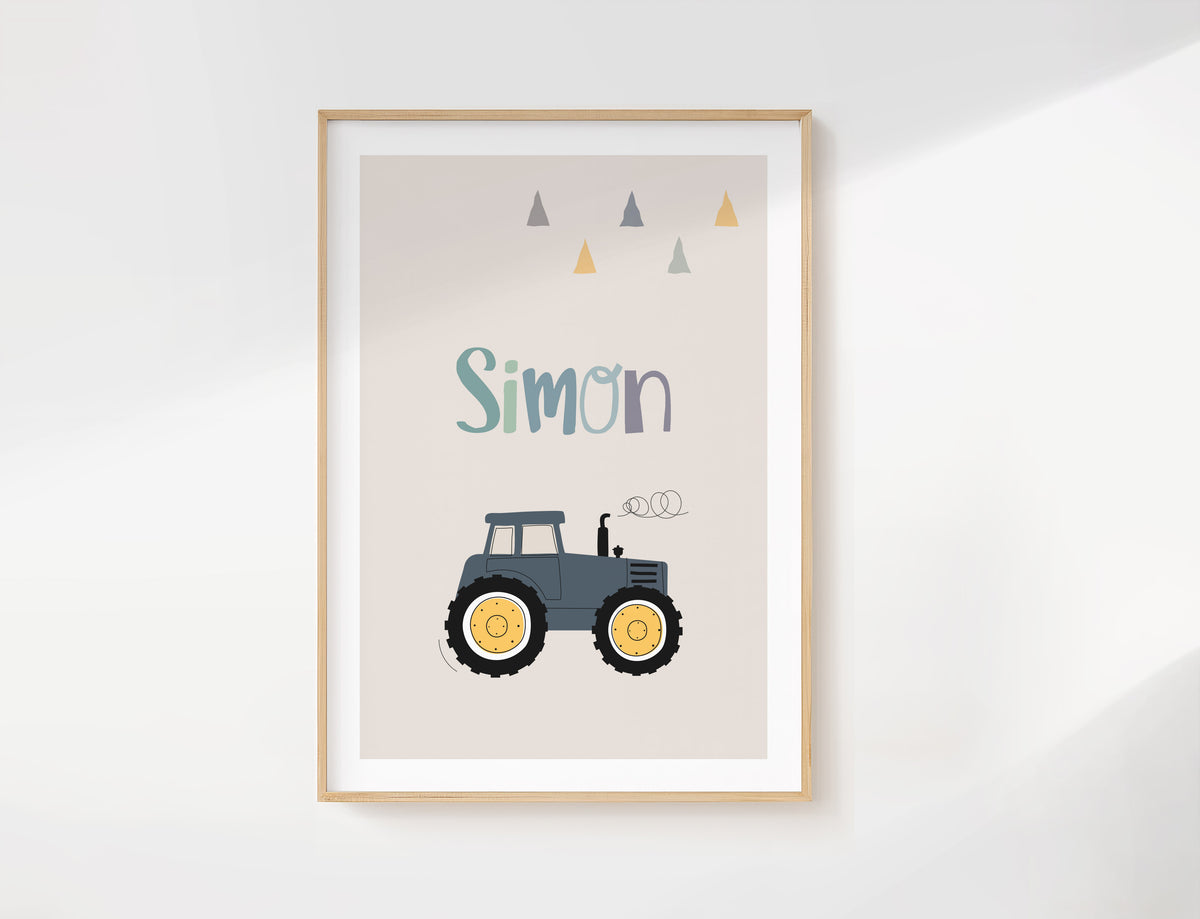 Tractor | Name | 3 Colors