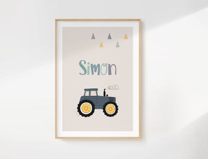 Tractor | Name | 3 Colors