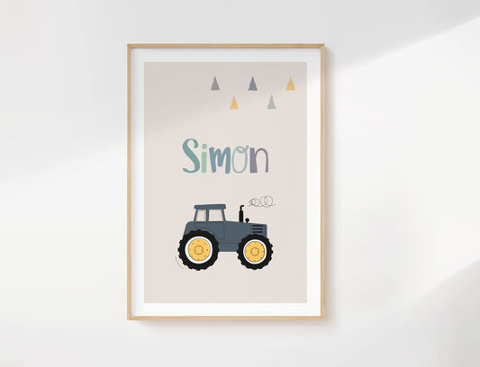 Tractor | Name | 3 Colors