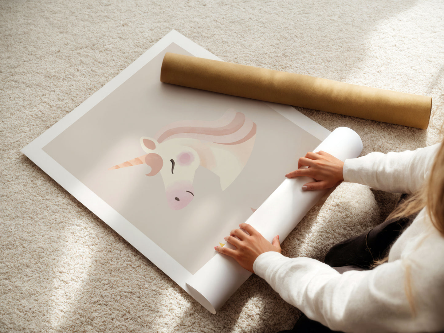 Regenbogen | Name | Einhorn | 3er