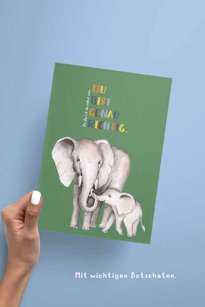 Encouragement | Lion Sloth Elephant | Set of 3