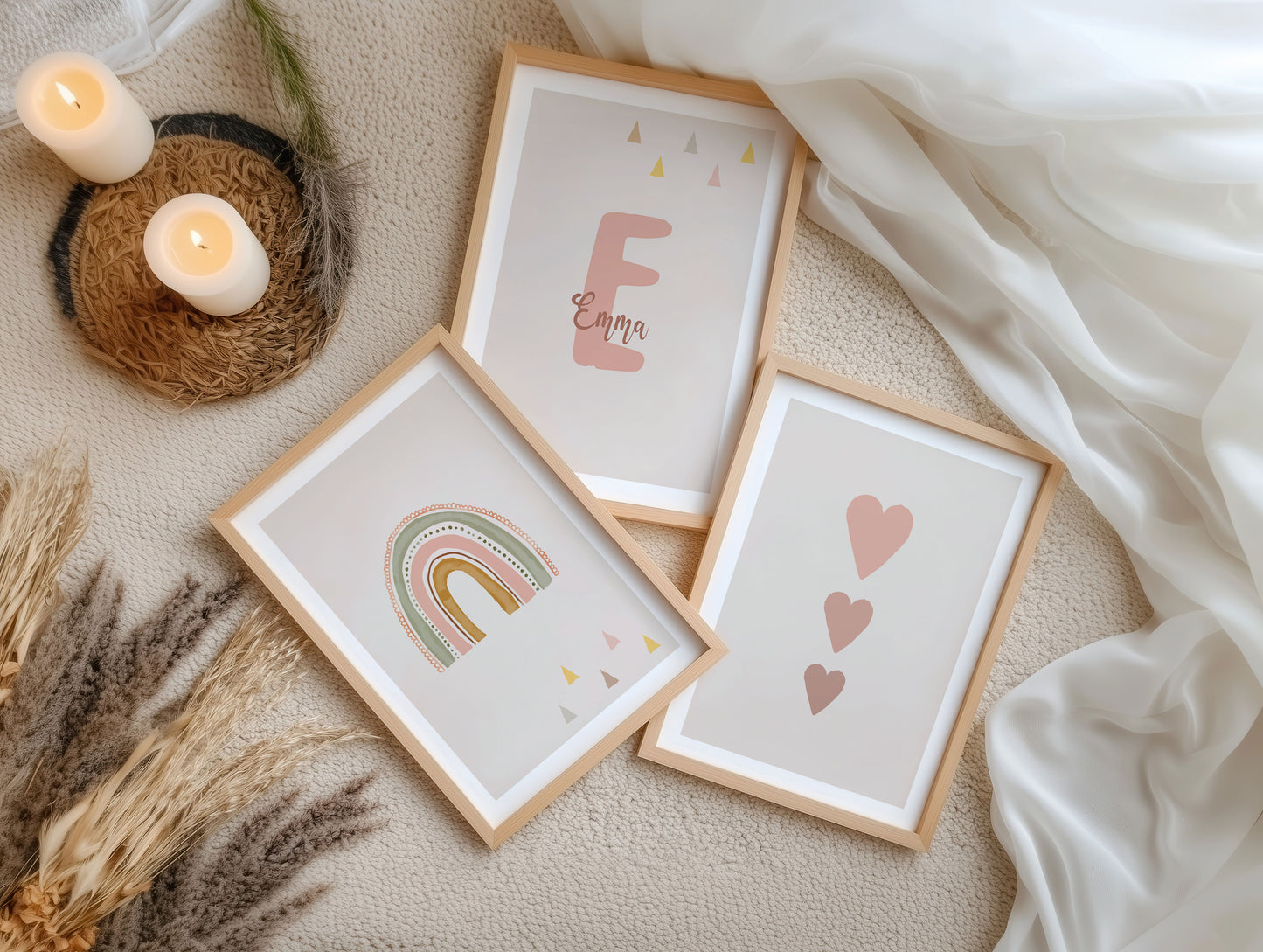 Rainbow | Name | Hearts | 3s
