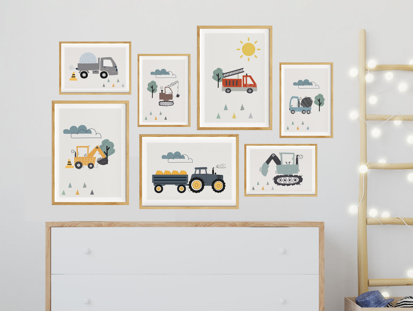 Vehicles 5 | Fire truck | Children's saying | 7-series