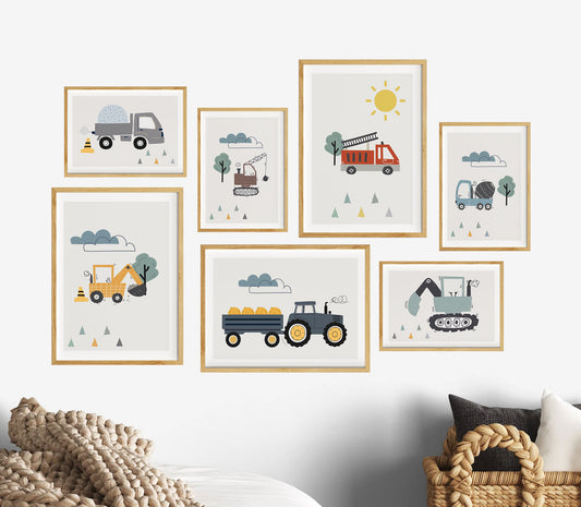 Vehicles 5 | Fire truck | Children's saying | 7-series