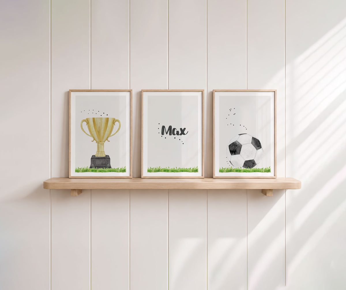 Trophy | Name | Football | Set of 3