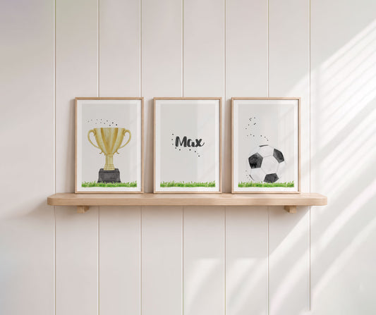 Trophy | Name | Football | Set of 3
