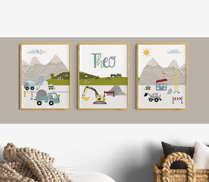 Vehicles | Construction Site Name | Mountains | 3 Series