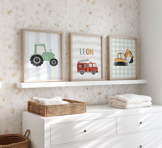 Railway | Fire Department Name | Excavator | 3-piece