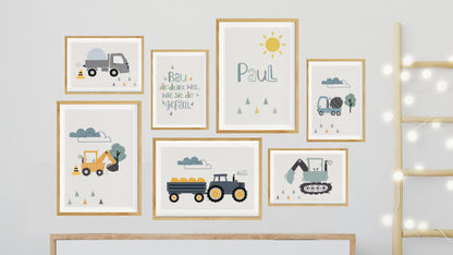 Vehicles 1 | Name | Children's saying | 7 Series