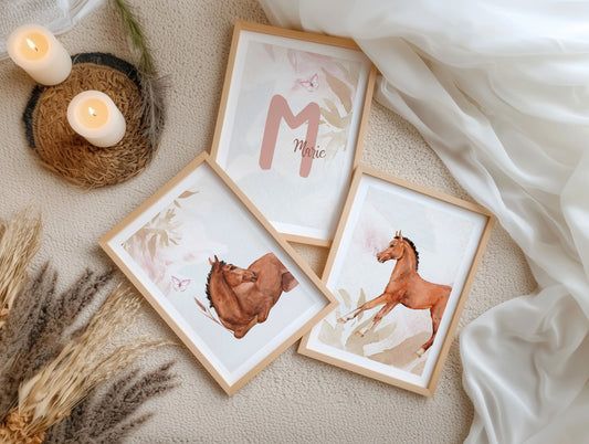 Rainbow | Name | Unicorn | Set of 3
