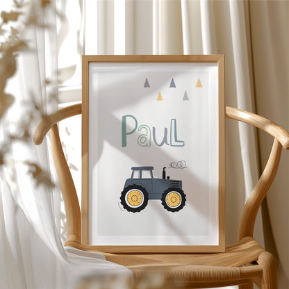 Tractor | Name | 3 Colors