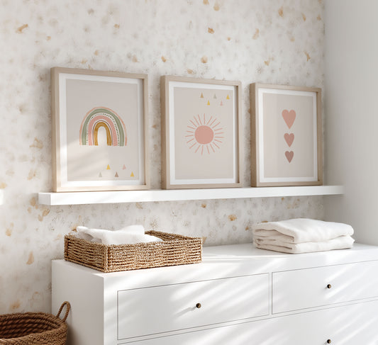 Rainbow | Hearts | Sun | Trio