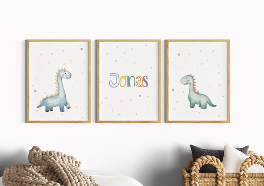 Dinosaurs | Name | Set of 3