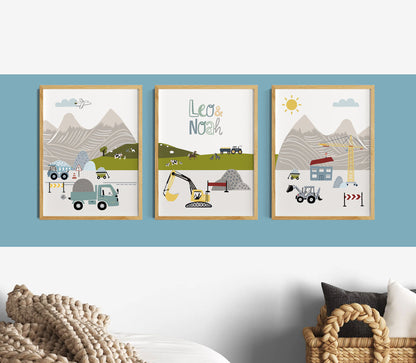 Vehicles | Construction Site Name | Mountains | 3 Series