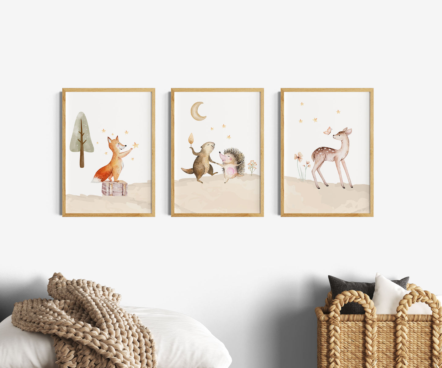 Waldtiere | Fuchs | Reh | 3er