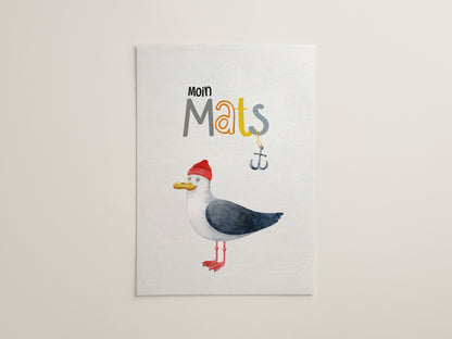 Moin | Seagull &amp; Anchor | Name