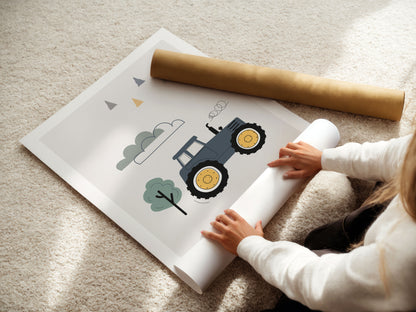 Feuerwehrwagen | Traktor | Bagger | 3er