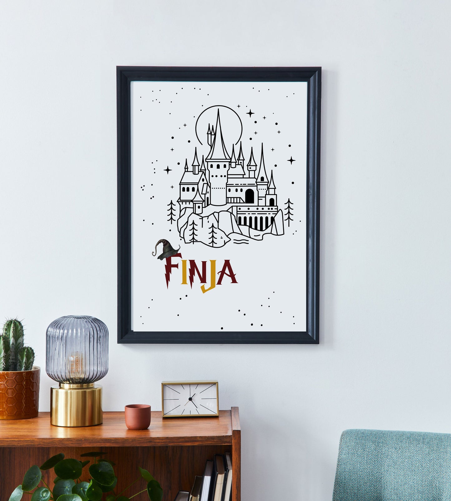 Filmposter | Zauberschule | Name