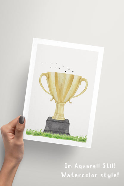Pokal | Let's PLAY | Fußball | 3er Set