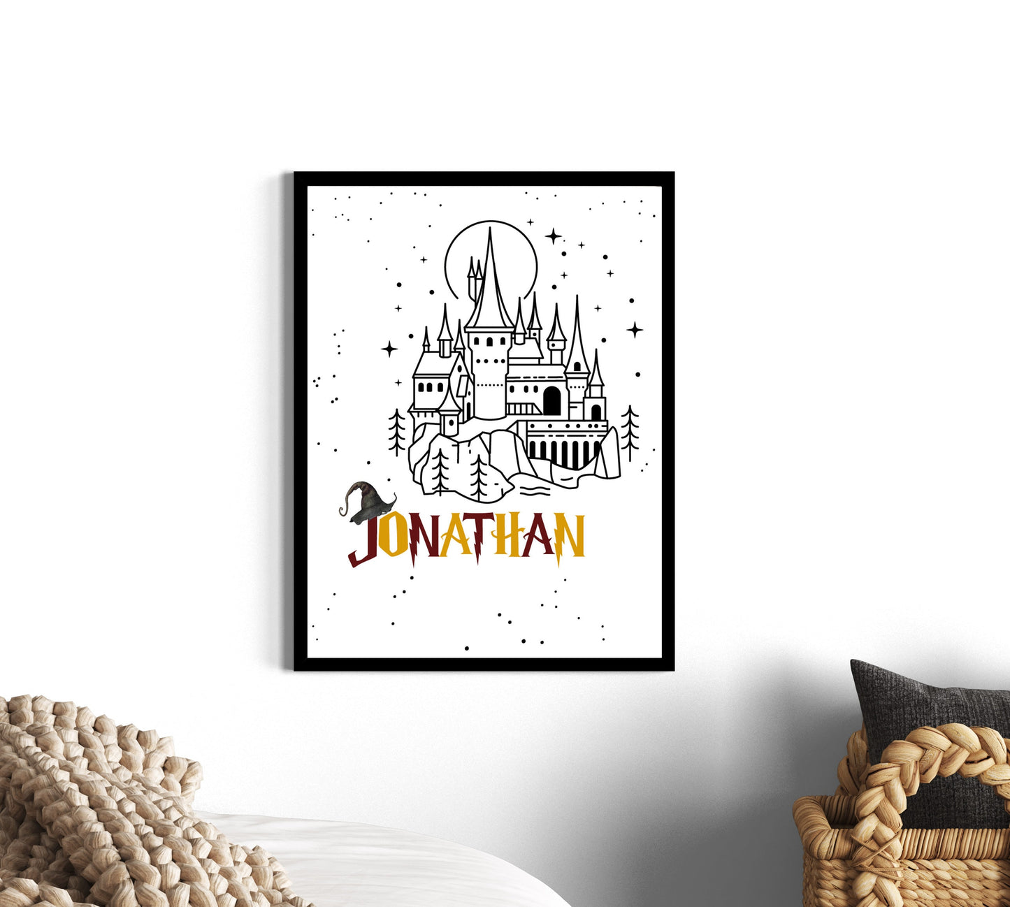 Filmposter | Zauberschule | Name